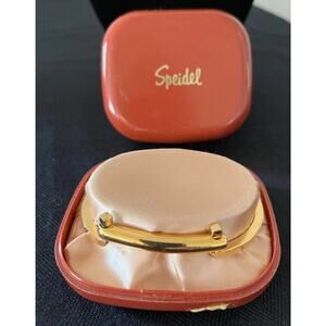 Vintage 1940’s- Speidel Bracelet Gold Toned With Original Box